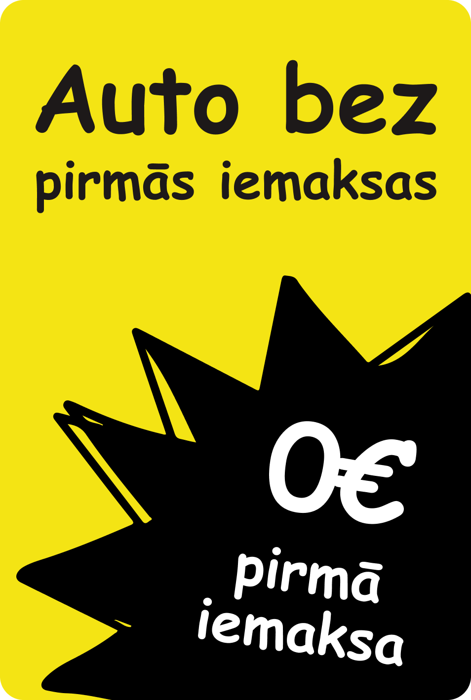 Auto bez pirmās iemaksas