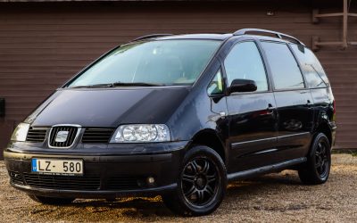 Seat Alhambra ar 7-sēdvietām 2008. gada