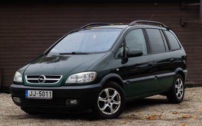 Opel Zafira ar 7-sēdvietām 2003. gada