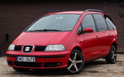 Seat Alhambra ar 7-sēdvietām 2005. gada