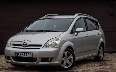 Toyota Corolla Verso 7-sēdvietām 2007. gada
