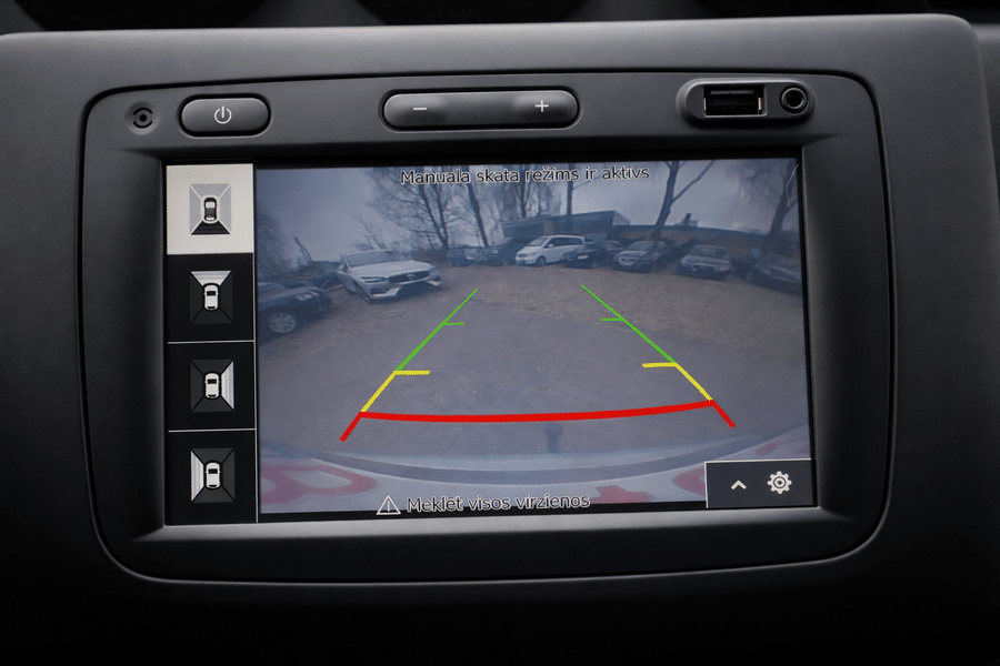 Rearview camera display in car (1)