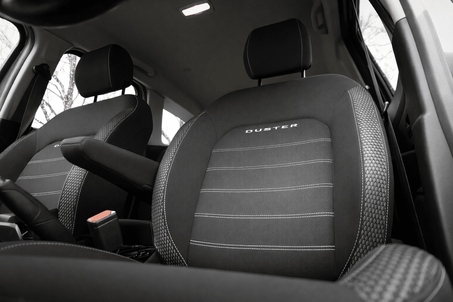 Renault Duster interior in detail