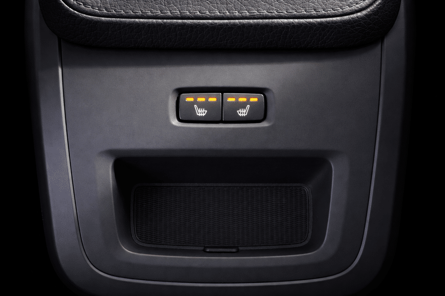 Seat heater controls in focus